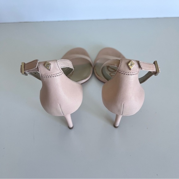 Sam Edelman Patti Ankle Strap Sandal in Nude - Picture 7 of 10